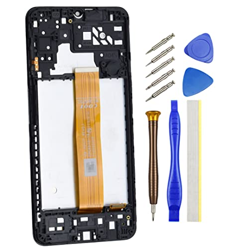 Ersatz-LCD-Display für Samsung Galaxy A04s SM-A047F, mit Bildschirmrahmen, Schwarz Ersatz-LCD-Display für Samsung Galaxy A04s SM-A047F, mit Bildschirmrahmen, Schwarz von Double Sure