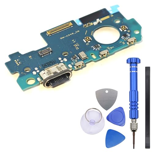 Ladeanschluss Montage Reparaturteil für Samsung Galaxy A34 SM-A346E von Double Sure