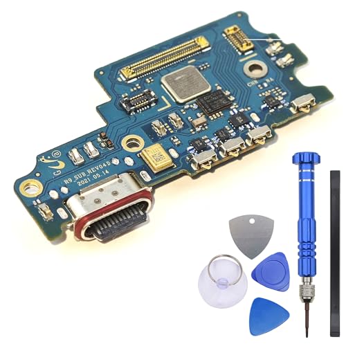 Ladeanschluss Montage Reparaturteil für Samsung Galaxy S21 FE 5G SM-G990U von Double Sure