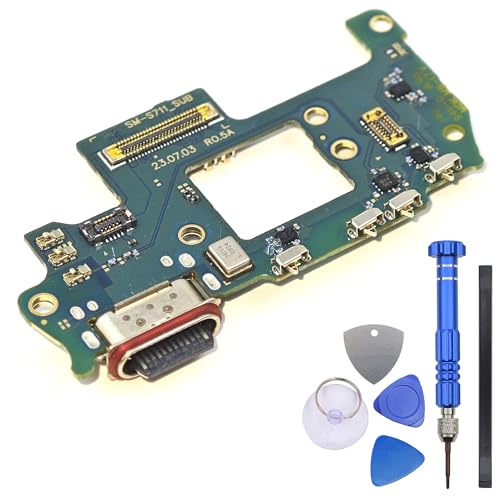 Ladeanschluss Montage Reparaturteil für Samsung Galaxy S23 FE SM-S711B Ladeanschluss Montage Reparaturteil für Samsung Galaxy S23 FE SM-S711B von Double Sure