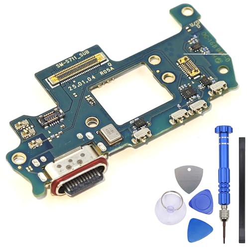 Ladeanschluss Montage Reparaturteil für Samsung Galaxy S23 FE SM-S711U von Double Sure