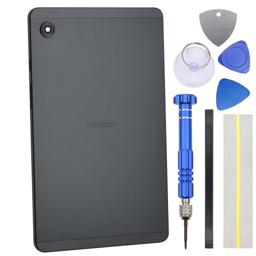 Rückabdeckung mit Lautstärkeregler für hintere Kameralinse, Power-Taste, Ersatz für Samsung Galaxy Tab A9 SM-X110, Graphit Rückabdeckung mit Lautstärkeregler für hintere Kameralinse, Power-Taste, Ersatz für Samsung Galaxy Tab A9 SM-X110, Graphit von Double Sure