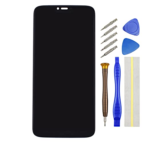 [USA-Version] Bildschirm Ersatz für Motorola Moto G7 Power XT1955 XT1955-4 6,2 Zoll LCD Display Reparaturteile Touchscreen Digitizer Montage mit Werkzeug von Double Sure