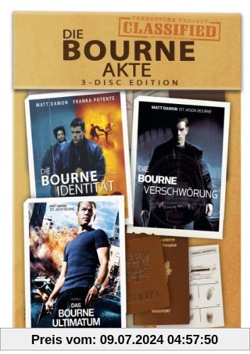 Die Bourne Akte [3 DVDs] von Doug Liman