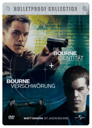 Die Bourne Identität + Die Bourne Verschwörung (Bulletproof Collection, 2 DVDs im Steelbook) von Doug Liman