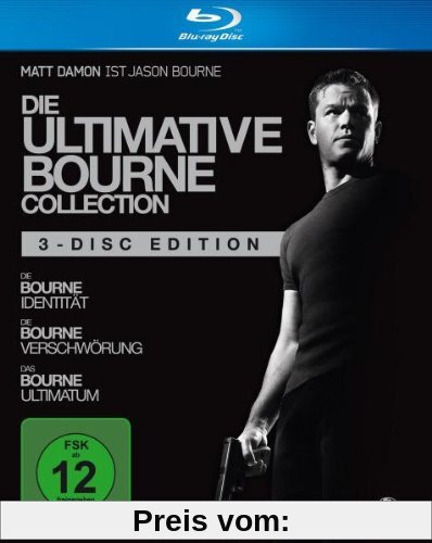 Die ultimative Bourne Collection (3 Blu-rays) [Blu-ray] von Doug Liman