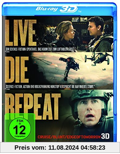 Edge of Tomorrow - Live.Die.Repeat [3D Blu-ray] von Doug Liman