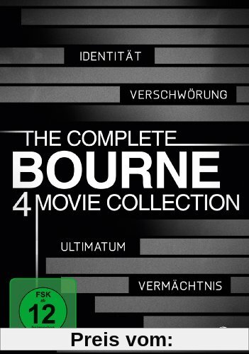 The Complete Bourne 4 Movie Collection [4 DVDs] von Doug Liman