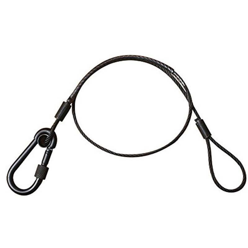 Doughty B2844001 Safety Cable, 70cm, 36kg (Black) von Doughty