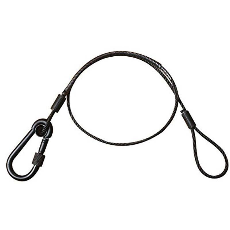 Doughty B2844001 Safety Cable, 70cm, 36kg (Black) von Doughty