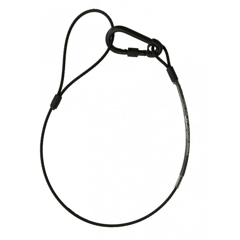 Doughty C284412001 Safety Cable, 120cm, 36kg (Black) von Doughty