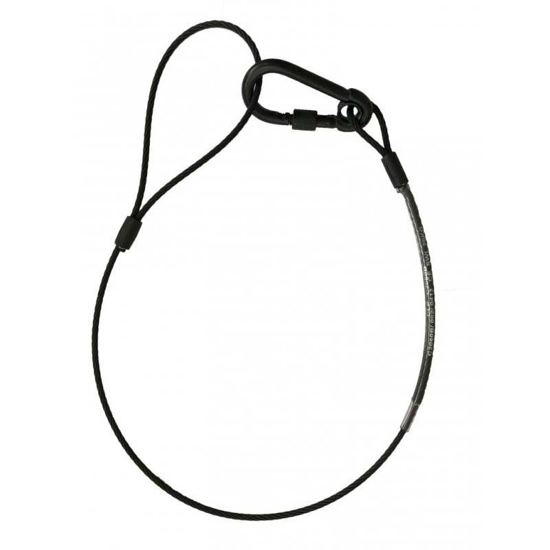 Doughty C284412001 Safety Cable, 120cm, 36kg (Black) von Doughty