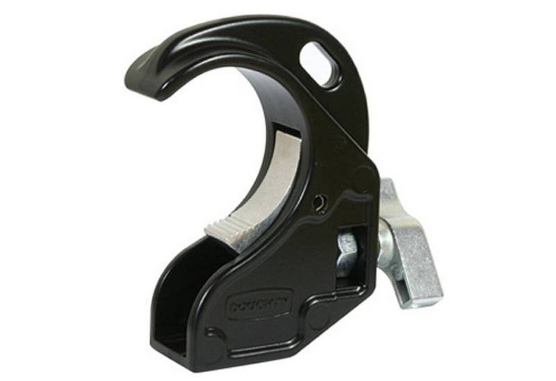 Doughty Halterung, (Zubehör für Licht und Bühne, Clamps, T58400 Twenty Clamp 20 kg, schwarz, TÜV - Clamp) von Doughty