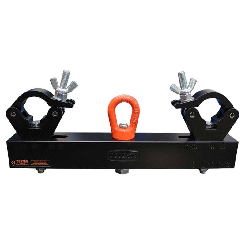 Doughty T55785 Solid Truss Adapter 1000 kg, black von Doughty
