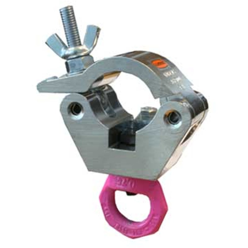 Doughty T57203 50 mm clamp with pink eye 750 kg, silver Doughty T57203 50 mm clamp with pink eye 750 kg, silver von Doughty