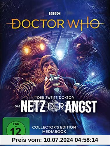 Doctor Who: Der Zweite Doktor - Das Netz der Angst (Mediabook Edition) LTD. (DVD & BluRay) [Blu-ray] von Douglas Camfield