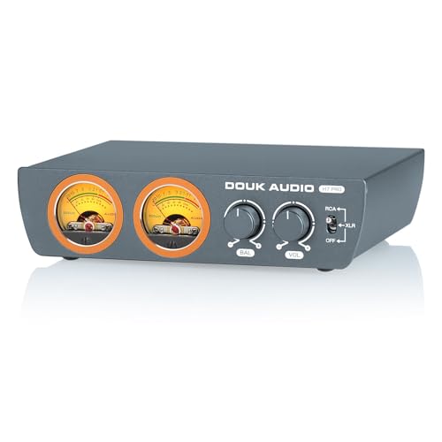 Douk Audio H7PRO TPA3255 Digitaler Hifi Verstärker mit VU-Meter 300W Home Stereo Endstufe von Douk Audio