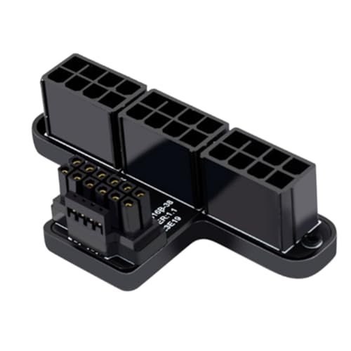 Doumneou 3X8P bis 40 Series Grafikkarte ATX 3.0 12V HPWR 12+4P 600W 180 Grad Servolenkung Anschluss Einfache Installation Schwarz B Doumneou 3X8P bis 40 Series Grafikkarte ATX 3.0 12V HPWR 12+4P 600W 180 Grad Servolenkung Anschluss Einfache Installation Schwarz B von Doumneou