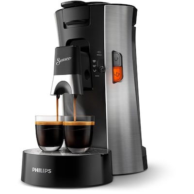 Philips CSA250/10 SENSEO Select Kaffeepadmaschine, schwarz/gebürstetes Metall Philips CSA250/10 SENSEO Select Kaffeepadmaschine, schwarz/gebürstetes Metall von Douwe Egberts