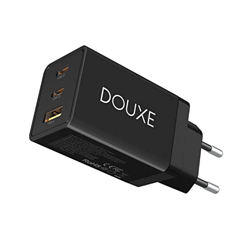 DOUXE USB C Ladegerät 67W Power Delivery mit GaN Tech, USB-C Netzteil – PD Ladegerät mit PPS – USB C Schnellladegerät für MacBook Pro/Air, iPhone 13/12, Samsung S22 von Douxe