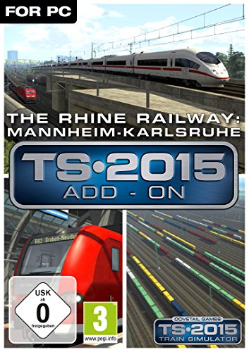 The Rhine Railway: Mannheim - Karlsruhe Route Add-On [PC Steam Code] von Dovetail Games