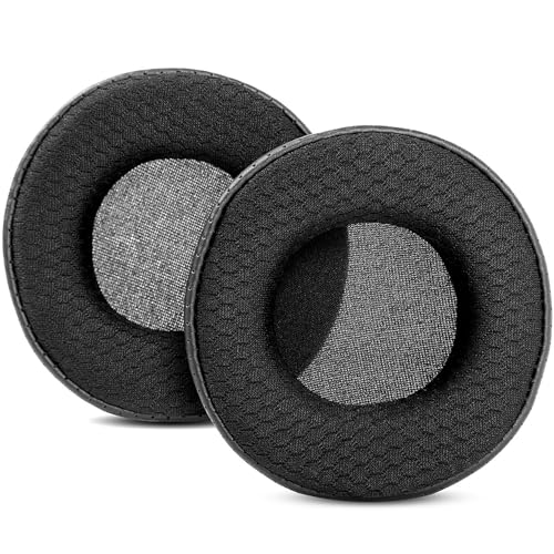 DowiTech Atmungsaktive Ersatz-Ohrpolster kompatibel mit Sony MDR-RF865R MDR-RF865RK Kopfhörern, Ohrpolster aus Mesh-Stoff/perforiertem Proteinleder und Memory-Schaum DowiTech Atmungsaktive Ersatz-Ohrpolster kompatibel mit Sony MDR-RF865R MDR-RF865RK Kopfhörern, Ohrpolster aus Mesh-Stoff/perforiertem Proteinleder und Memory-Schaum von DowiTech
