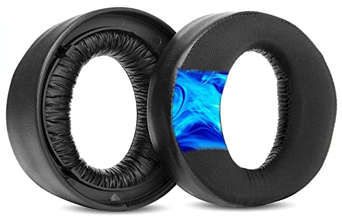 PS5 Cooling Gel Ohrpolster Ersatz – Ohrpolster mit hochdichtem Schaumstoff, kompatibel mit Sony Playstation 5 Pulse 3D PS5 Gaming Headset (Schwarz) von DowiTech