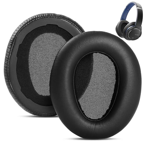 DowiTech Professioneller Ersatz-Ohrpolster Kissen Kompatibel mit Sony MDR-ZX770BN MDR-ZX780DC Kopfhörer Ohrpolster mit hautfreundlichem Leder und Memory-Schaum von DowiTech