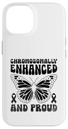 Chromosomal verstärktes und stolzes Down-Syndrom-Bewusstsein Hülle für iPhone 14 von Down Syndrome Awareness Support Trisomy 21 GIFT
