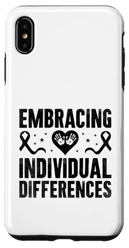 Individuelle Unterschiede berücksichtigen — Bewusstsein für das Down-Syndrom Hülle für iPhone XS Max von Down Syndrome Awareness Support Trisomy 21 GIFT