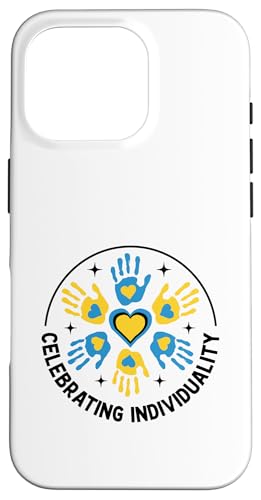 Wir feiern den Monat der Sensibilisierung für das Down-Syndrom im Hülle für iPhone 16 Pro Wir feiern den Monat der Sensibilisierung für das Down-Syndrom im Hülle für iPhone 16 Pro von Down Syndrome Awareness Support Trisomy 21 GIFT