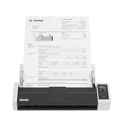 Doxie Q2 — Wireless Rechargeable A4 Document Scanner with Automatic Document Feeder von Doxie