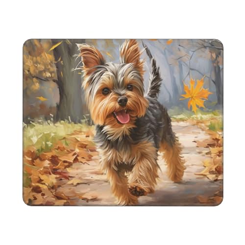 Gaming Mauspad Hund Mauspad XXL 350x250mm XXL Mousepad Art Mauspad Gaming Zubehör mit Anti Rutsch Basis Mouse Pad Wasserdicht und Langlebig für Maus und Tastatur, Home Decor, Geschenk für Frauen von Dozsconz