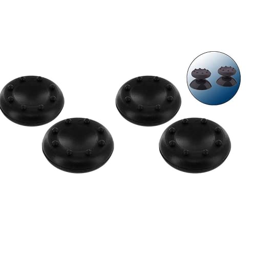 DP DESIGN® Set mit 4 Gummipuffern, analoge Sticks, schwarz, Controller PS4, PS3, Xbox One, 360 von Dp Design