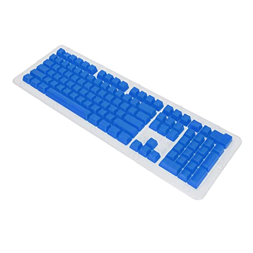 108 Tasten DIY-Tastatur-Tastenkappen für die Meisten 61/87/104 Tasten auf Dem Markt, OEM-Tastenkappen für die Meisten Mechanischen Tastaturen (Blau) von Dpofirs