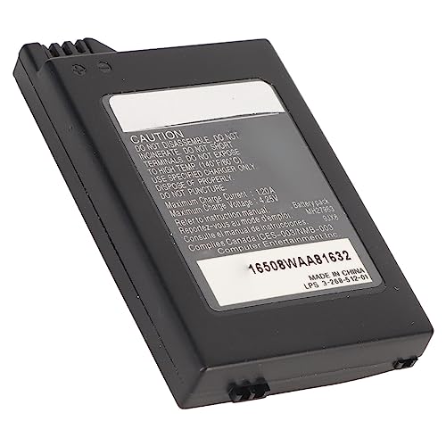 1200 MAh 3,6 V Akku für PSP, Wiederaufladbarer Lithium-Ionen-Akku, Ersatzakku für PSP 2000 Bis 2010, 3000 Bis 3010, PSP Lite, PSP Slim von Dpofirs