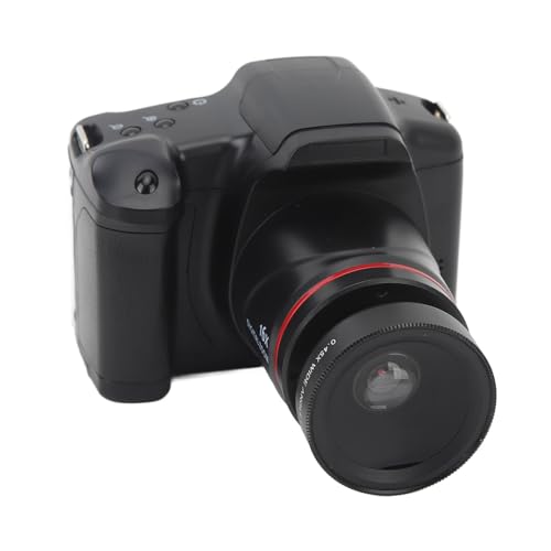 2,4 Zoll HD Digitalkamera für Fotografie, 1080P 16 MP Vlogging Kamera mit Autofokus und Integrierter Blitzlampe, Tragbare 16 Fach Zoom Weitwinkel Selfie Kamera für Reisen von Dpofirs