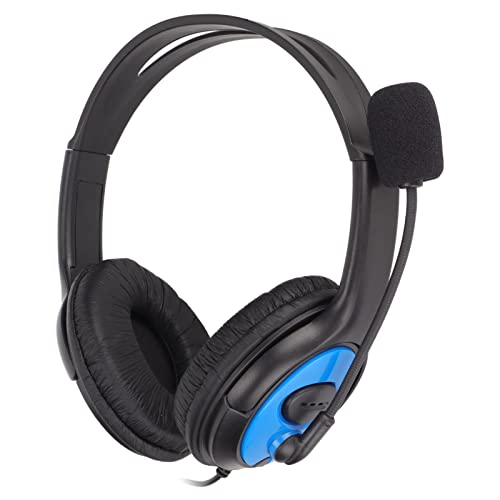 3,5 mm Gaming Headset für PC, Audio Klinken Over Ear Kopfhörer mit Mikrofon und um 120 ° Verstellbarem, Flexiblem Computerspiel Gamer Over Ear Mikrofon für PC Laptop für PS4 für Xbox One von Dpofirs