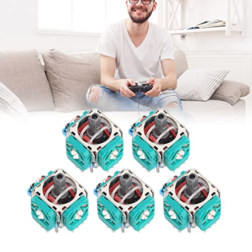 3D Analog Sensor Wheel Thumb Sticks Joystick Rocker Modul Ersatz für PS5 Griff, 5 Stück 3D Analog Stick Joystick Ersatz von Dpofirs