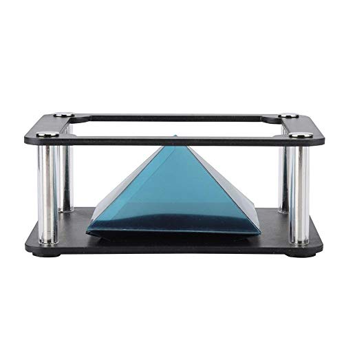 3D Holographic Display Pyramid Stands Projektor, 3,5-6 Zoll mobiles Smartphone-Hologramm, für Corporate Product Display, Cartoon-Interaktion, persönliche Unterhaltung(Zylindrisch) von Dpofirs