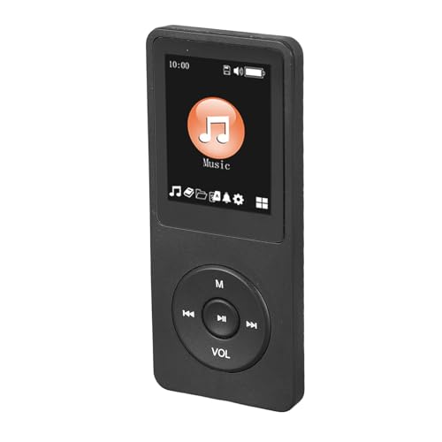 8 GB MP3-Player mit Bluetooth, Tragbarer Digitaler HiFi-Musik-MP3-Player mit Verlustfreiem Sound und Lautsprecher, Tragbarer Musik-Player, Wörterbuchfunktion, 128 GB Erweiterbar, von Dpofirs