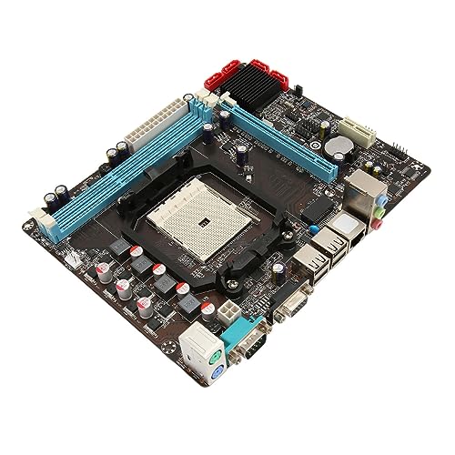 A55-Motherboard, DDR3-Speicher M ATX-Computer-Motherboard mit 3-Phasen-Stromversorgung, 100-M-Netzwerkkarte, Motherboard Zum Arbeiten von Dpofirs