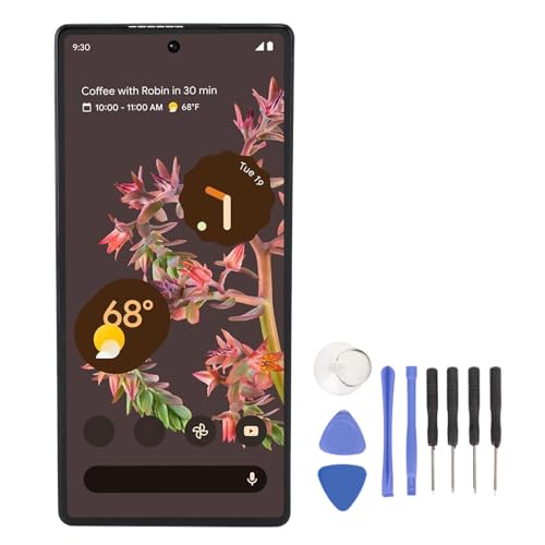 Bildschirmersatz für Pix 6 5G GB7N6 G9S9B16, 6,4 Zoll Pix 6 5G Bildschirm, Touch Display Digitizer Baugruppe, Reparaturteile von Dpofirs