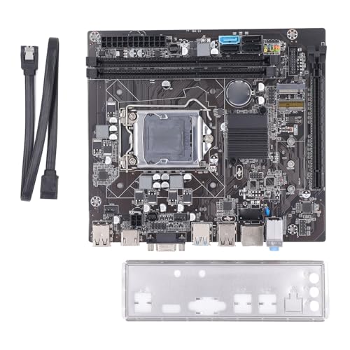 B75 LGA 1155 Motherboard, PC-Motherboard für Desktop, 2./3. Generation für Pentium, 100 Mbit/s NIC, 2xDDR3, 4xUSB2.0, 2xUSB3.0, 3xSATA2.0, 1xSATA3.0, 1xPCIEx16, 1xM.2 von Dpofirs