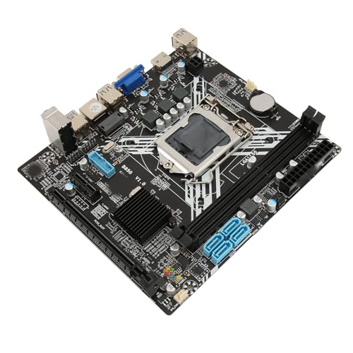 B85G ATX-Motherboard für PC-Desktop, E3 V3 LGA 1150-Motherboard, 100 Mbit/s NIC, 2 X DDR3, SATA3.0, PCIE 16X, Computer-Mainboard für Büro und Zuhause von Dpofirs