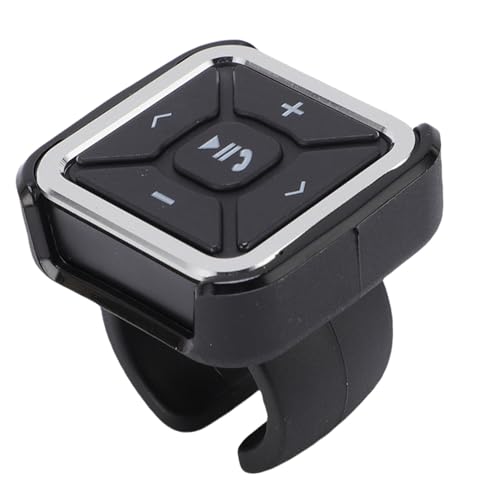 Bluetooth Medien Tasten Fernbedienung, Drahtloser Wasserdichtes Telefoncontroller für Lenkradauto Fahrradmotorbike Bluetooth Medien Tasten Fernbedienung, Drahtloser Wasserdichtes Telefoncontroller für Lenkradauto Fahrradmotorbike von Dpofirs