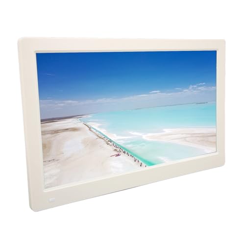Digitaler Bilderrahmen, 15,6 Zoll 1920 X 1080 HD, Elektronischer Bilderrahmen, Unterstützt USB Speicherkarte, Digitales Bilderalbum mit Musikuhr Kalender für die Heimbüro Digitaler Bilderrahmen, 15,6 Zoll 1920 X 1080 HD, Elektronischer Bilderrahmen, Unterstützt USB Speicherkarte, Digitales Bilderalbum mit Musikuhr Kalender für die Heimbüro von Dpofirs