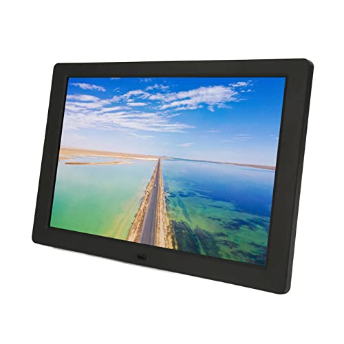 Digitaler Bilderrahmen 12,1 Zoll, 1280 X 800 HD Elektronischer Bilderrahmen mit Diashow, Fernbedienung, Support-Video, Hintergrundmusik, Kalender, Uhr für Geschenke, Schwarz Digitaler Bilderrahmen 12,1 Zoll, 1280 X 800 HD Elektronischer Bilderrahmen mit Diashow, Fernbedienung, Support-Video, Hintergrundmusik, Kalender, Uhr für Geschenke, Schwarz von Dpofirs