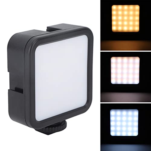 Dimmbares RGB Videolicht mit 3 Beleuchtungsmodi, 3000 9000K Tragbares Fotolicht mit 1200 MAh, Wiederaufladbares CRI 95 Licht für Live Übertragung von Fotovideos Dimmbares RGB Videolicht mit 3 Beleuchtungsmodi, 3000 9000K Tragbares Fotolicht mit 1200 MAh, Wiederaufladbares CRI 95 Licht für Live Übertragung von Fotovideos von Dpofirs