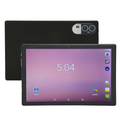 Dpofirs 10,1 Zoll 5G WiFi Tablet für Android13, 4G LTE HD Business Tablet mit 2 Kartensteckplätzen, 8 GB RAM 256 GB ROM, Octa Core CPU 7000 MAh Calling Tablet mit Dual Kameras für Office von Dpofirs